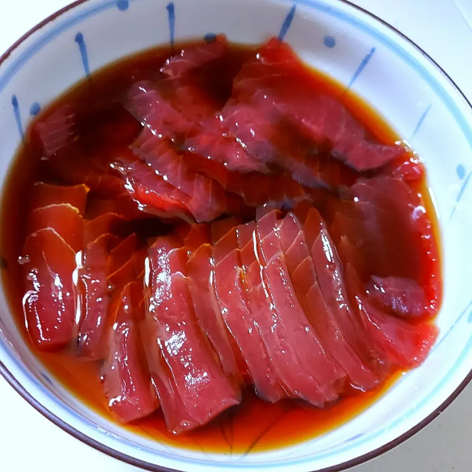 マグロの漬け　丼に|あかね空さん