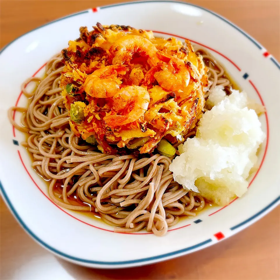 Snapdishの料理写真:ぶっかけ温蕎麦|teritamagoさん