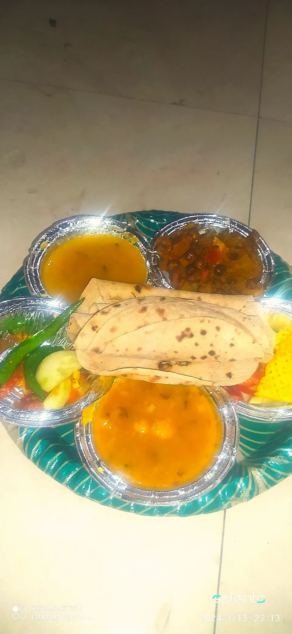 veg thali|chaitan Rathiaさん