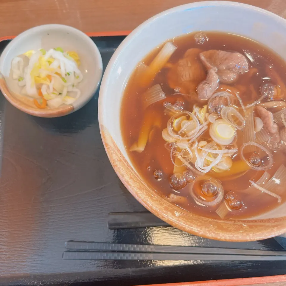 あんかけ猪肉そば|みぃさん