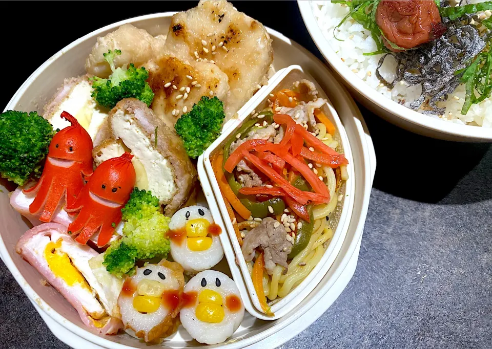 胸肉のにんにくマヨソース弁当|Sugarさん