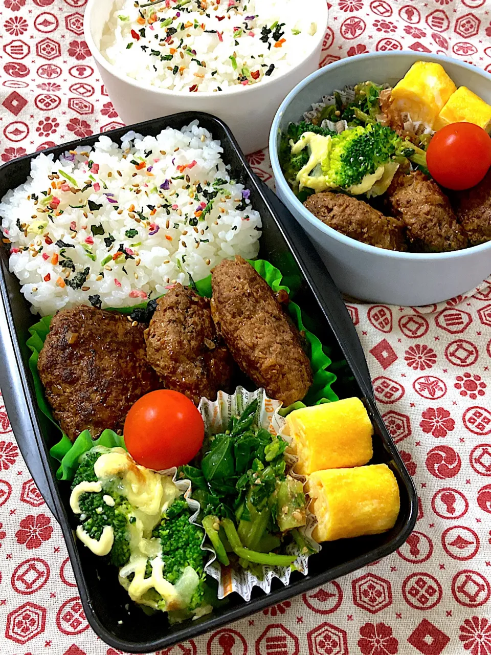 Snapdishの料理写真:煮込みハンバーグ弁当|SaDaさん