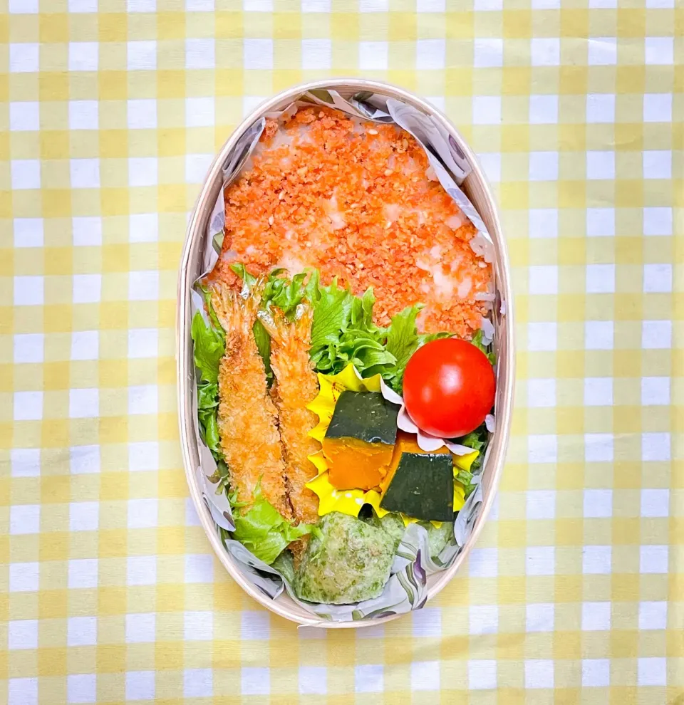 エビフライ弁当|さくらんぼさん