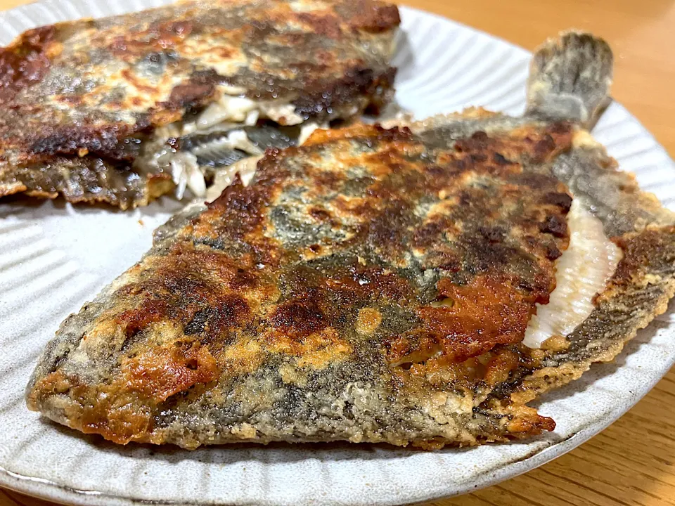 ＊浅羽カレイの丸ごと唐揚げ🐟＊|＊抹茶＊さん