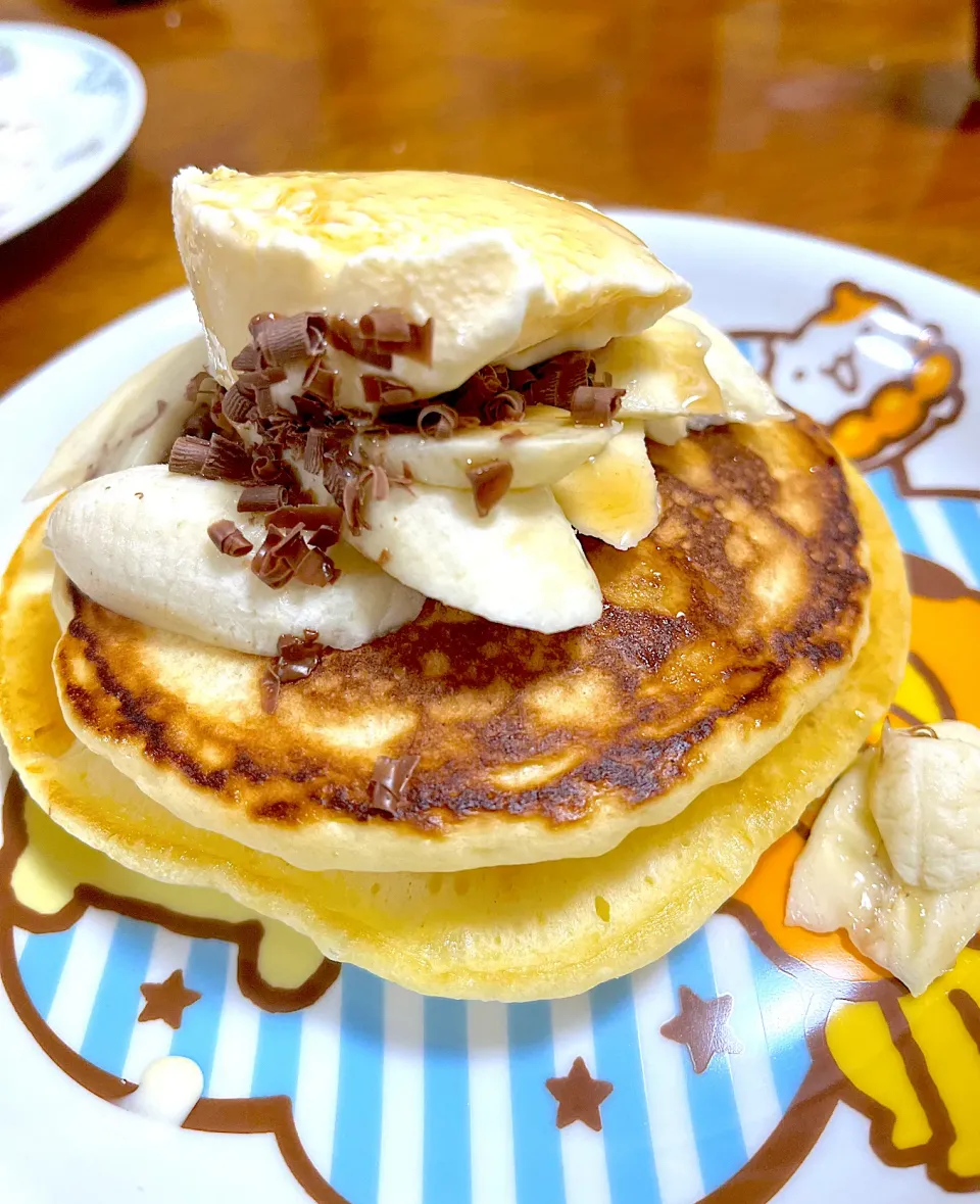 バナナホットケーキ|さんだーさん