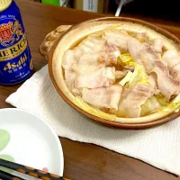 Snapdishの料理写真:白菜豚バラ鍋|暇人さん