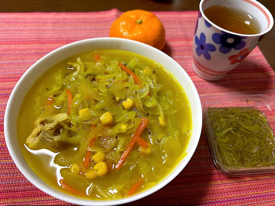 野菜たっぷりカレースープ|Emiさん