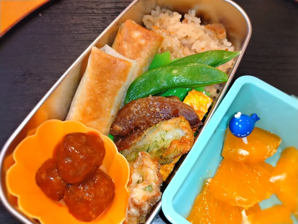 Snapdishの料理写真:鶏飯弁当|ぱいなっぷるさん