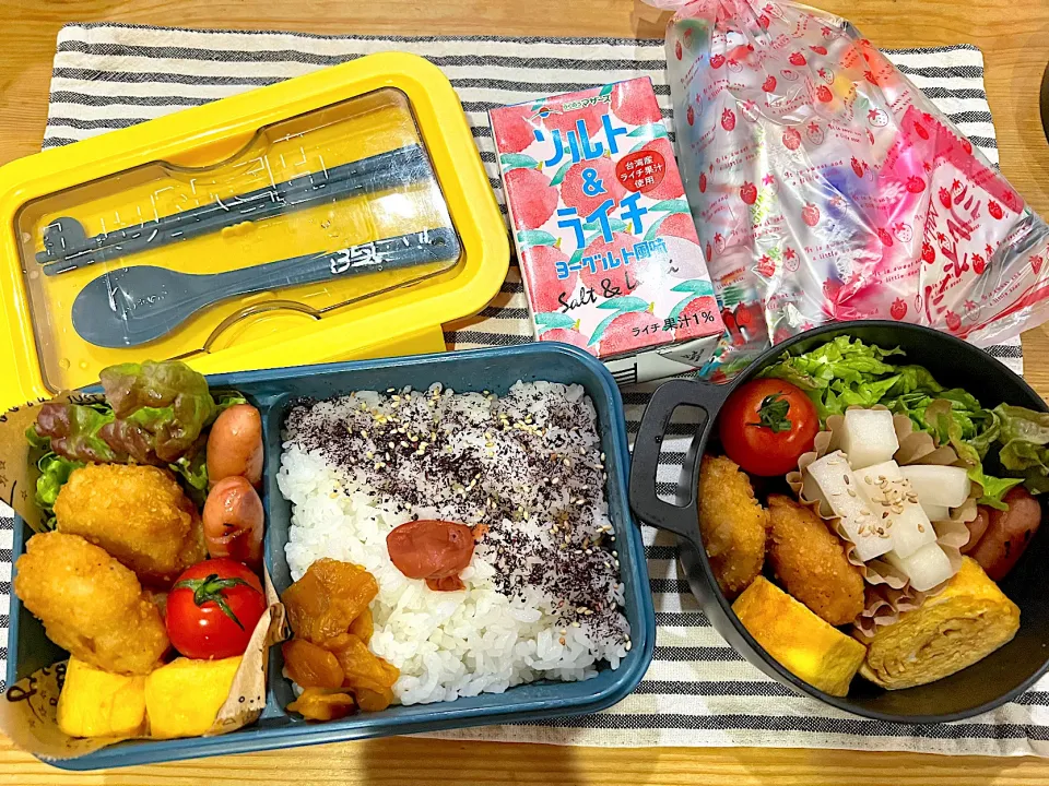 Snapdishの料理写真:今日のヤツのお弁当（R6.1.16）|え〜かさん