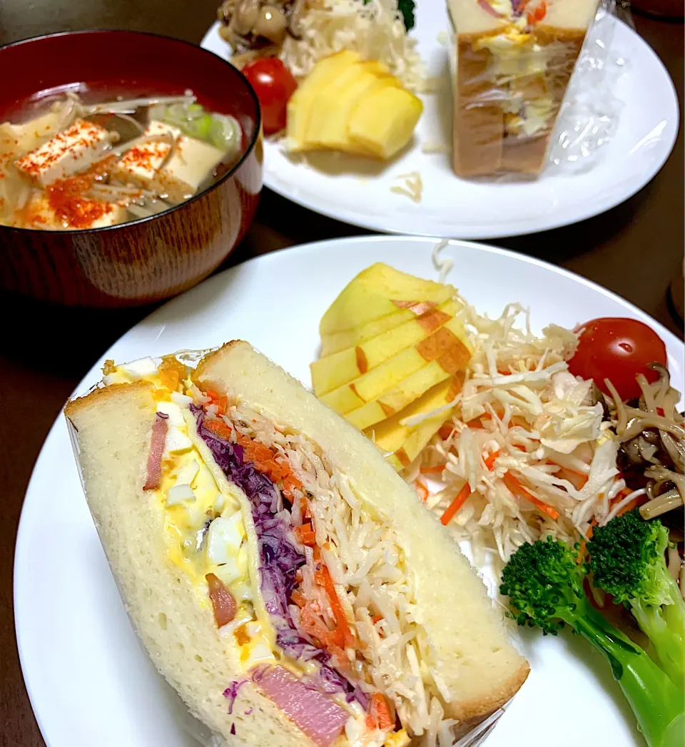 朝ごパン🥪|がおりんさん