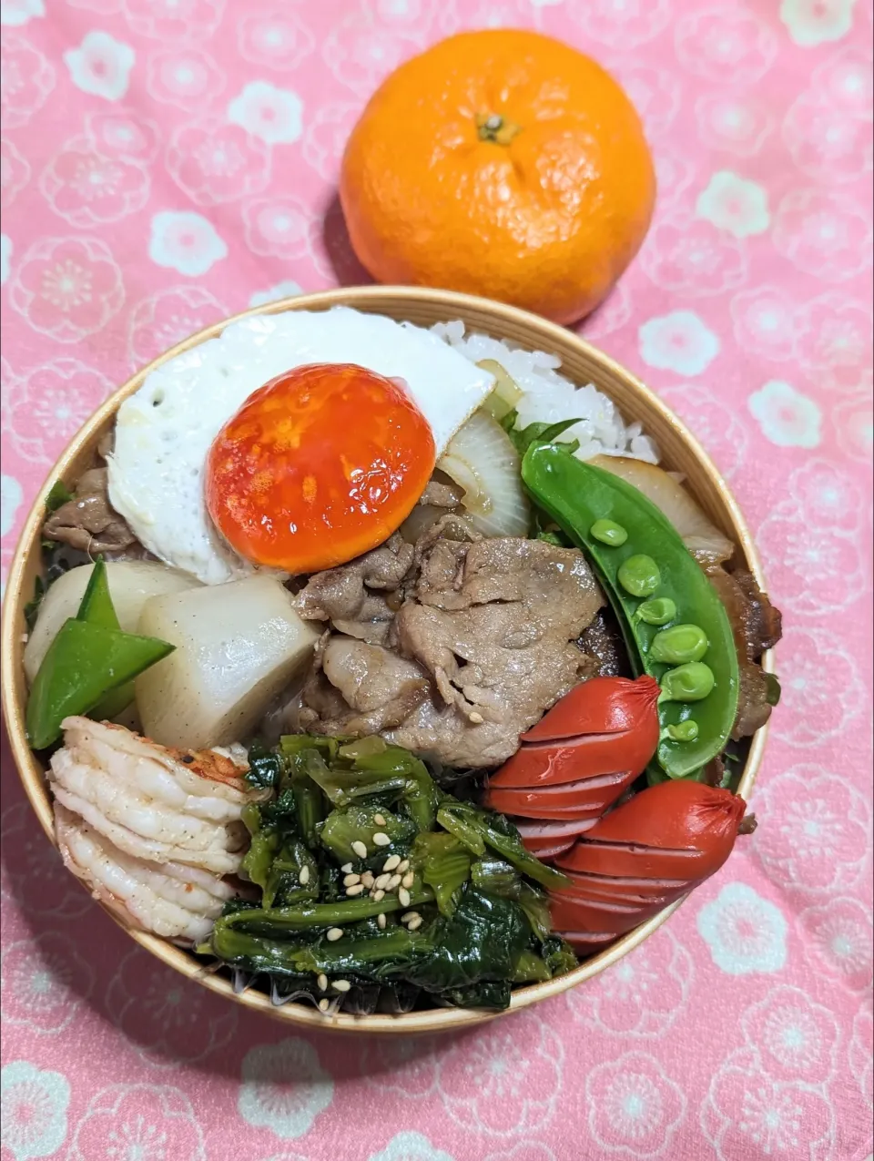 Snapdishの料理写真:本日のお弁当〜生姜焼き弁当|f.1125beさん