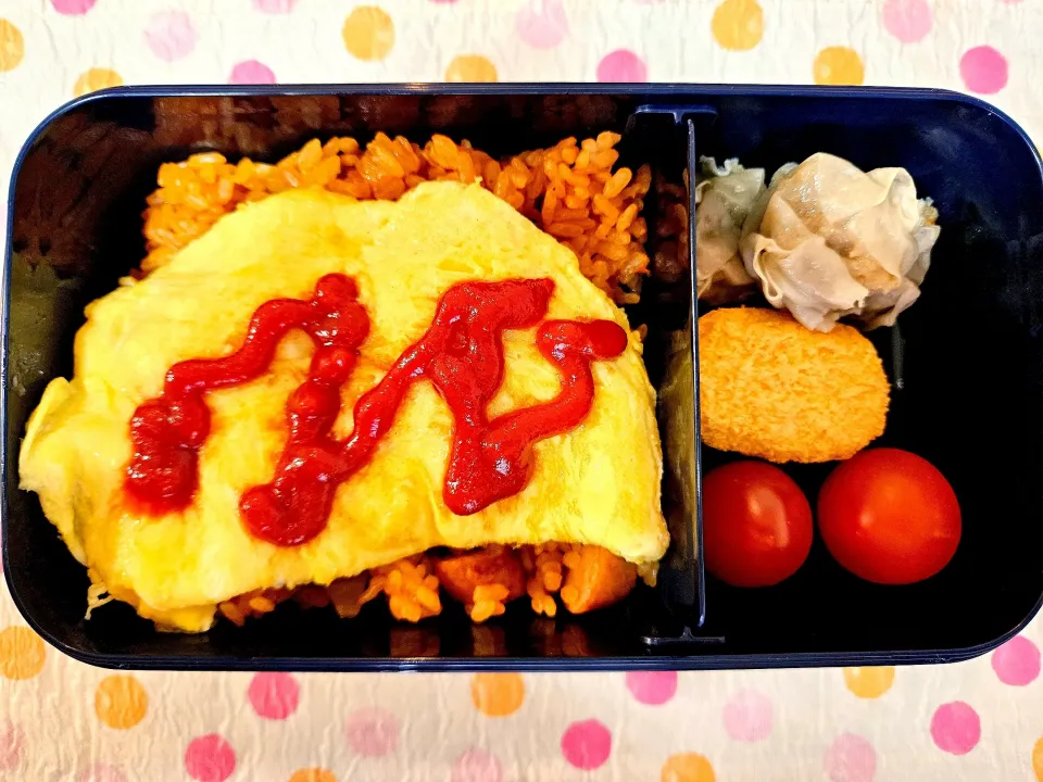 オムライス❤️旦那さんお弁当❤️|かおるcitronさん