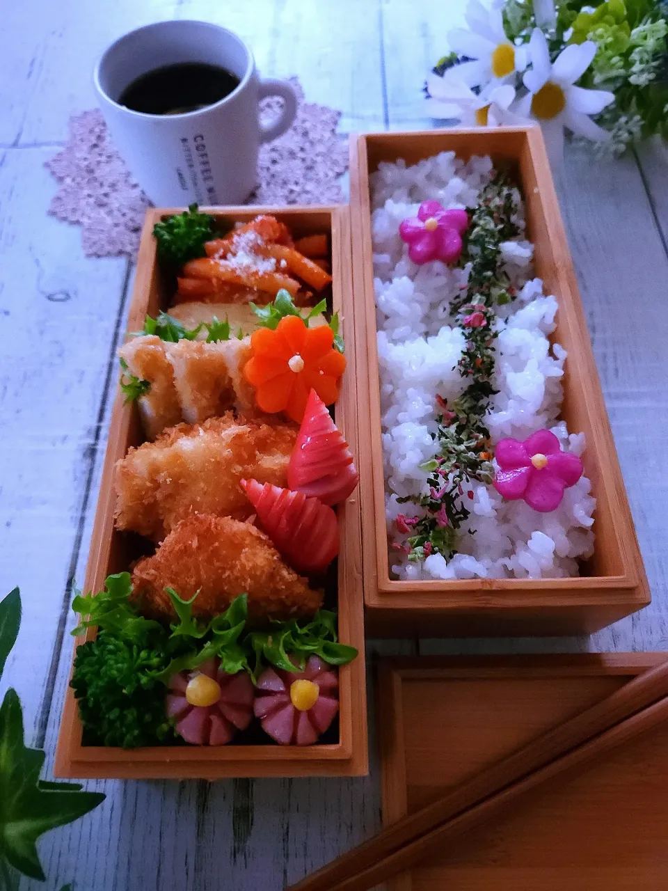 Snapdishの料理写真:鱈フライ弁当|sugar beansさん