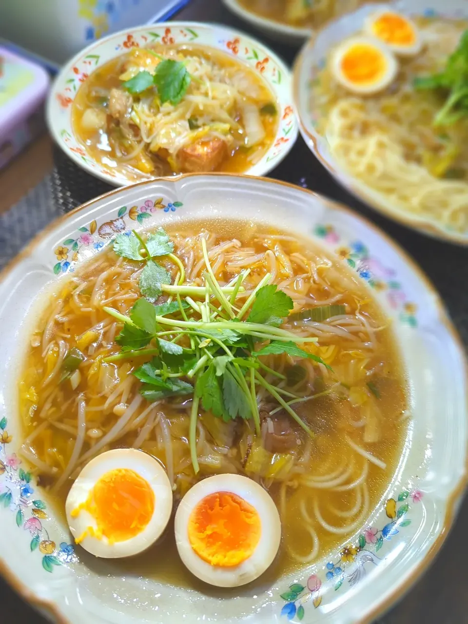 あんかけひやむぎ＆厚揚げのあんかけ|テケテケさん