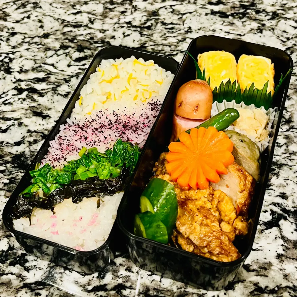 少しだけ春色弁当🌸|アッコちゃん✨さん