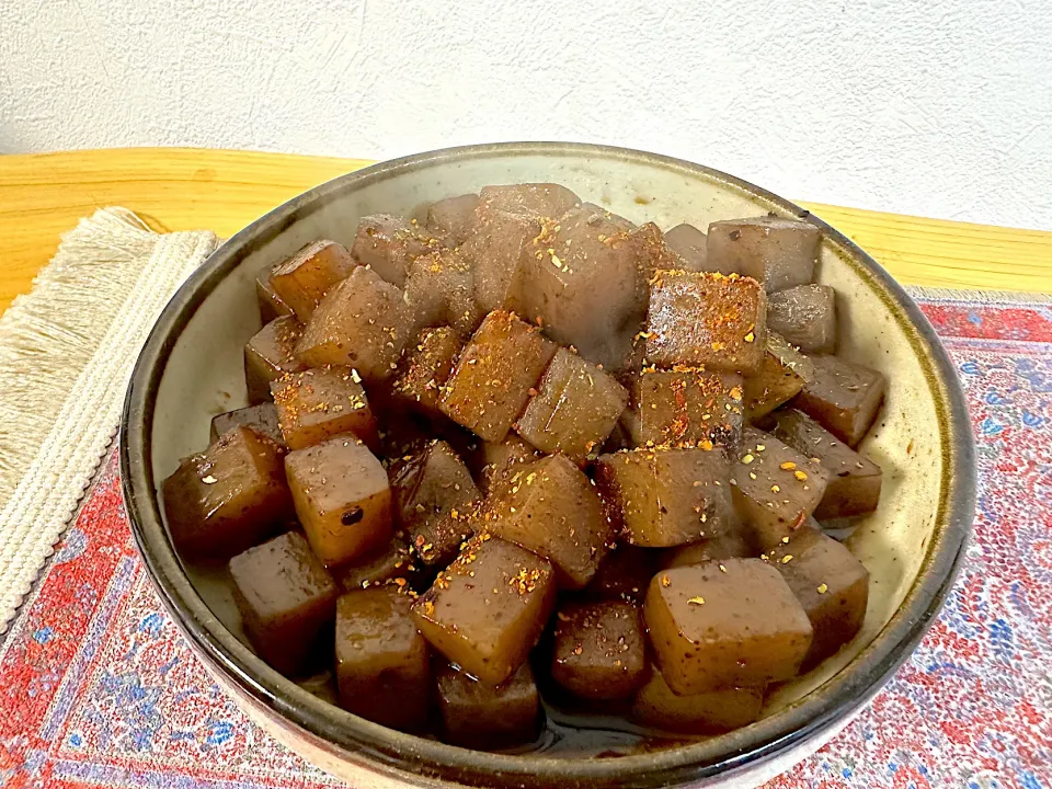 こんにゃく旨煮|まささん