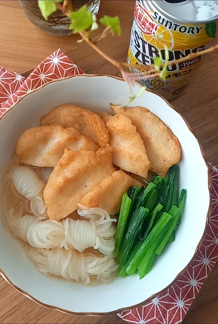 結び白滝といか天の煮物|まりおさん