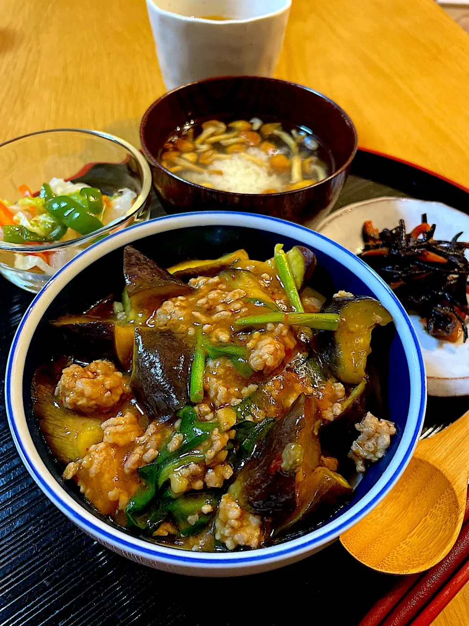 麻婆茄子丼|Mikaさん