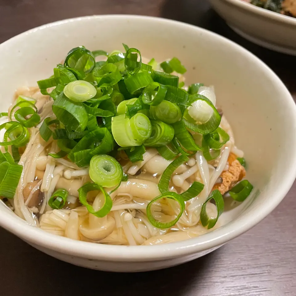 きのこあんかけ揚げ豆腐|りさこさん