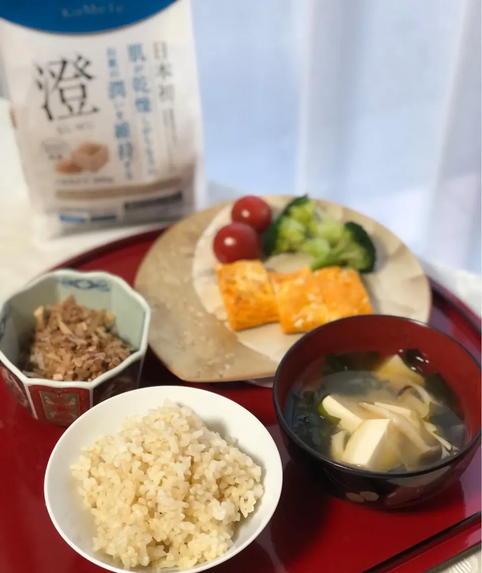 玄米ご飯、澄で朝ごはん|のりこカルチャーサロンさん