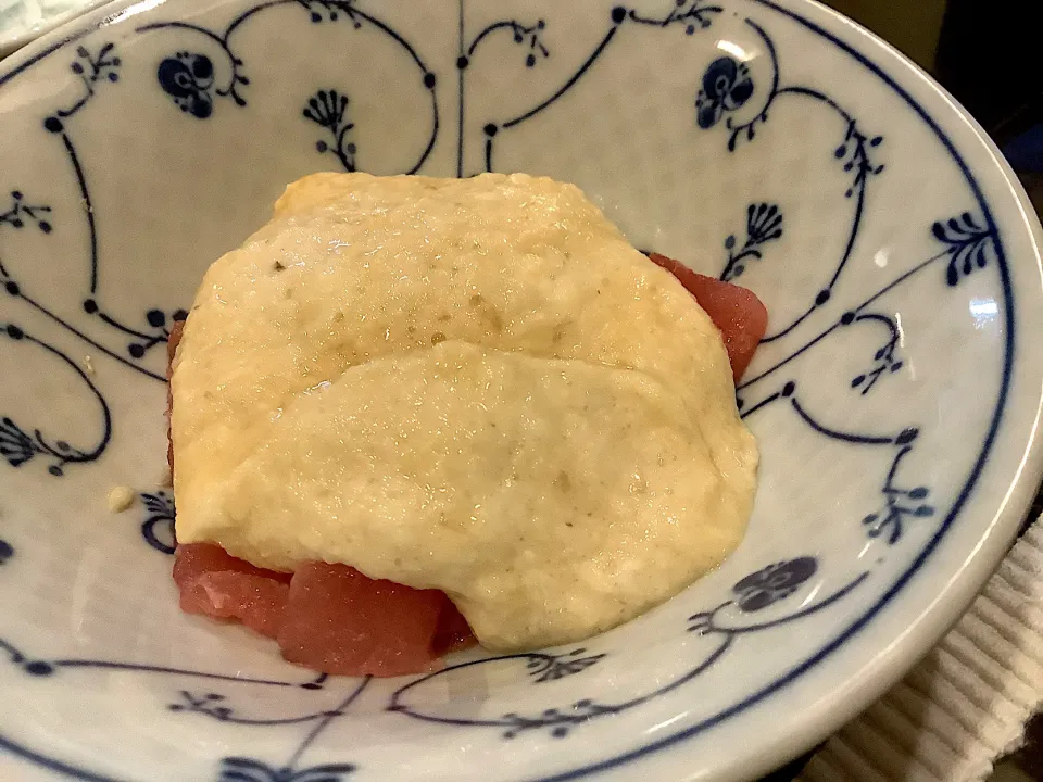 中トロの山掛け😋|アライさんさん