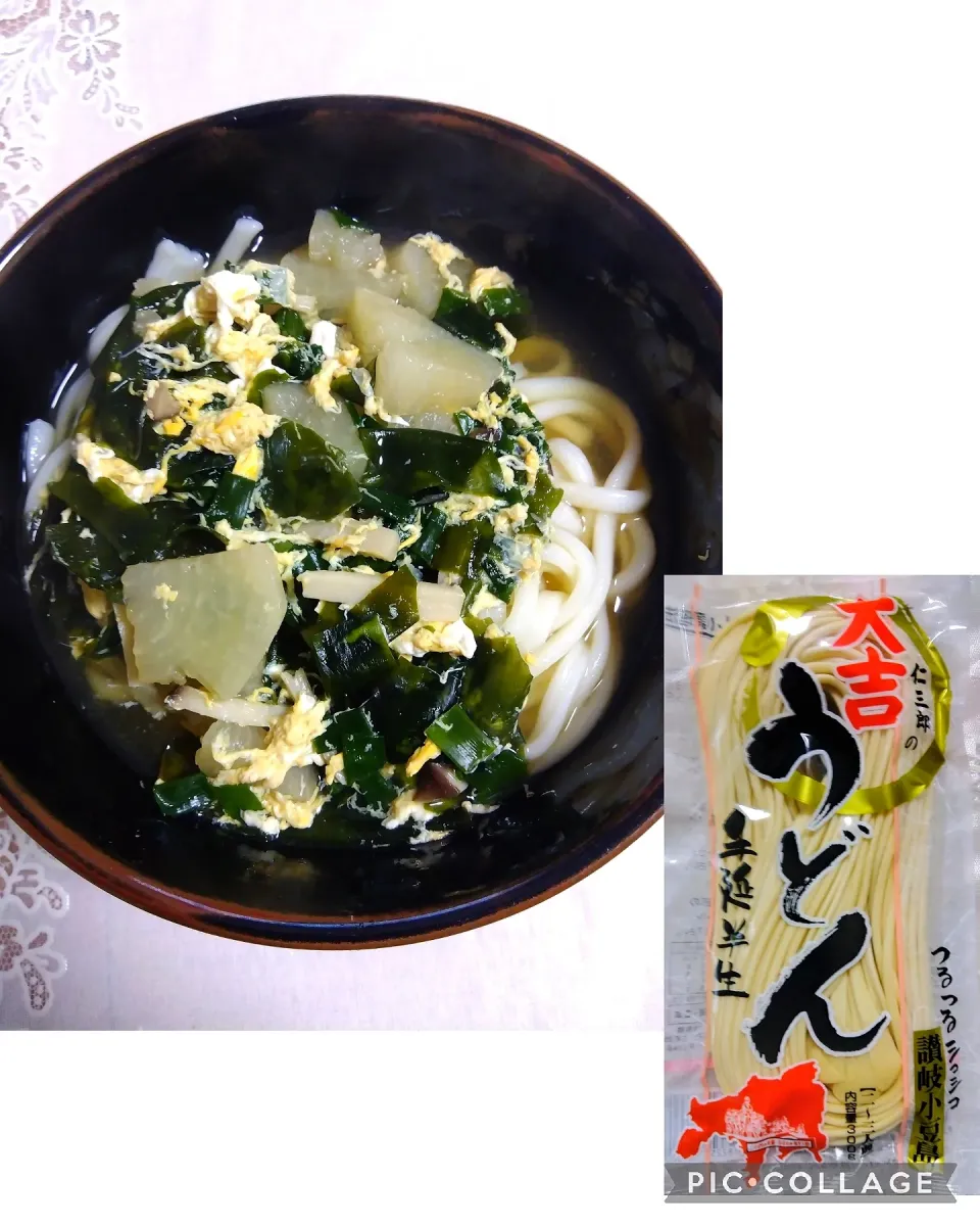 頂いていた半生うどん(小豆島の讃岐うどん)で
あるものでぶっかけうどん😌✨|m.rafuさん