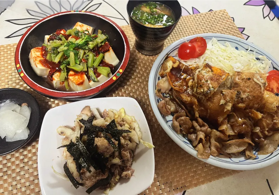 Snapdishの料理写真:今日の晩ごはん　240117|Qさん