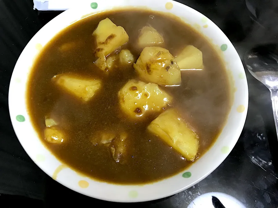 じゃがいもカレースープ|ぽてさん