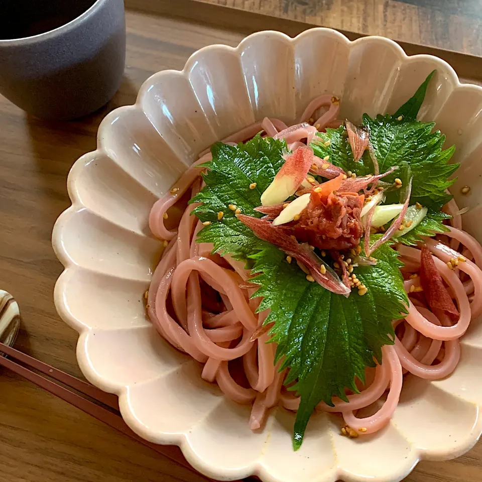 Snapdishの料理写真:梅うどん|ユッキーさん