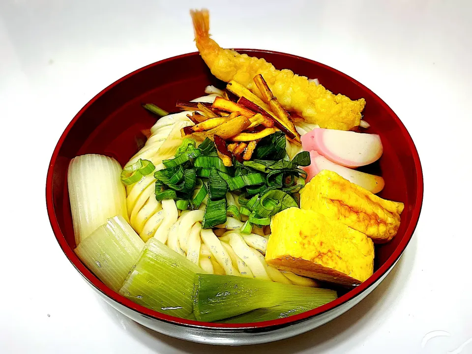 下仁田葱の讃岐かけうどん|マニラ男さん