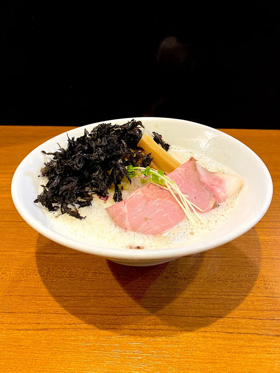 貝と鶏の泡白湯|髙野泰朋さん