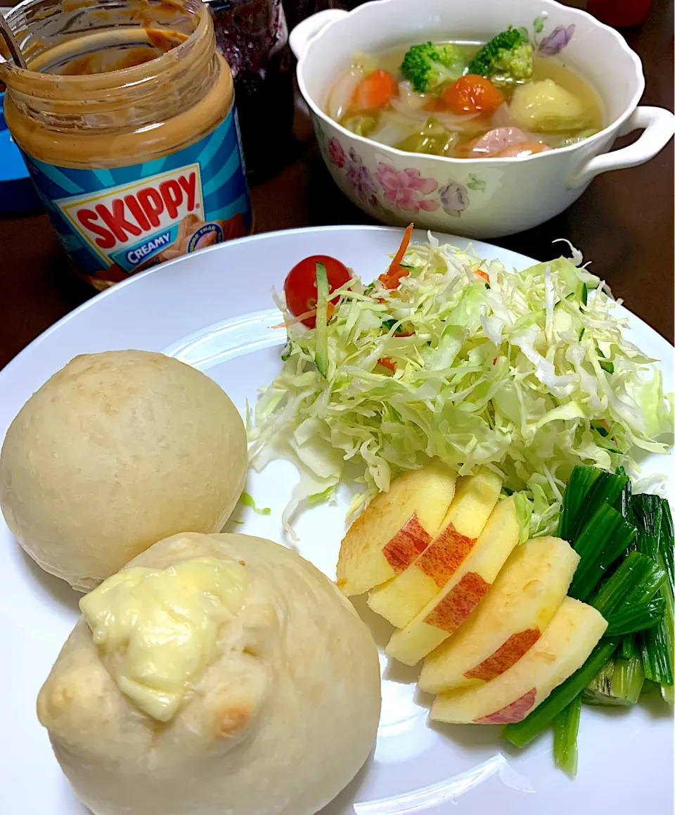 Snapdishの料理写真:朝ごパン🥪|がおりんさん