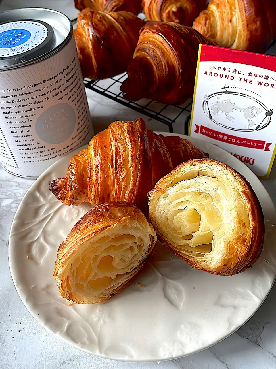 初めてのクロワッサン 🥐~マヨルカ島の塩|とんちんさん