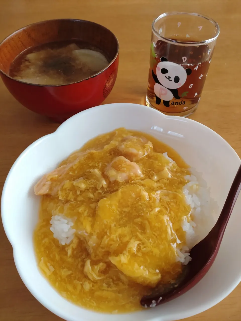 レトルトの親子丼|しまだ ちえこさん