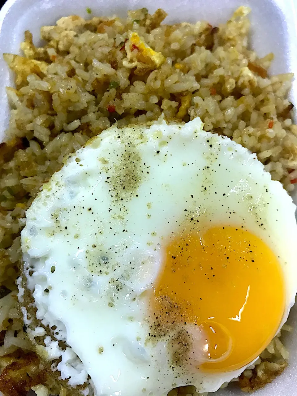 malaysian Fried rice with special egg.|Malaysian Street Foodさん