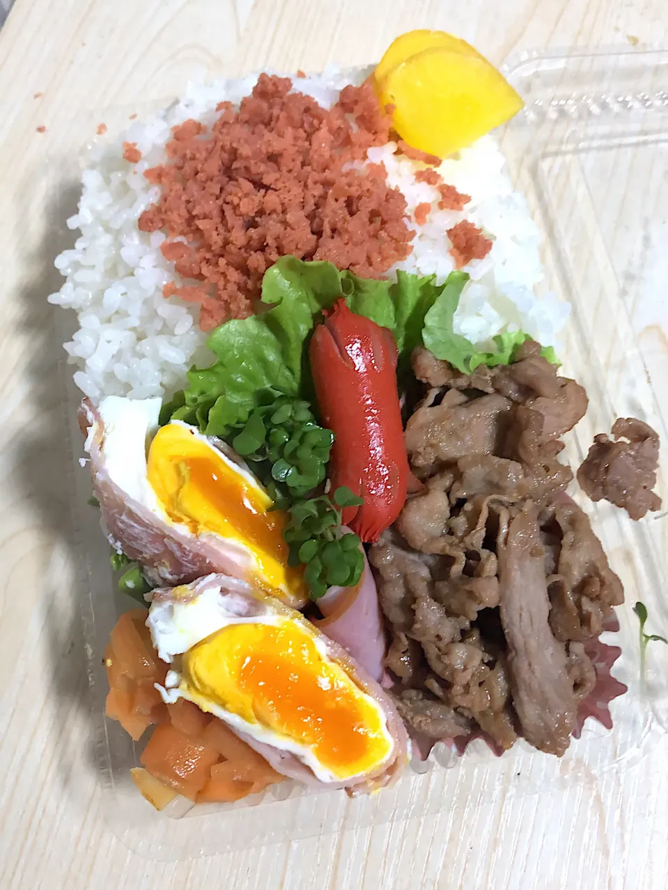 豚焼肉弁当|魅耜さん