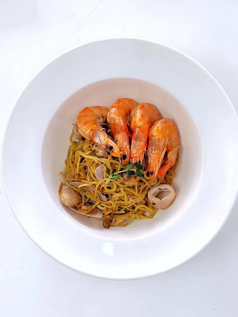 Homemade Seafood Pasta|C.H LEEさん