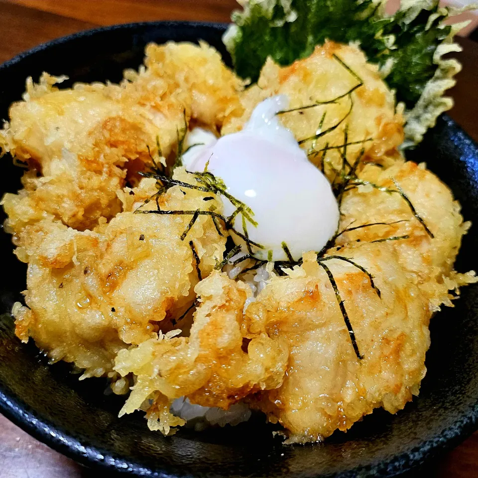 とり天丼|にきじろうさん