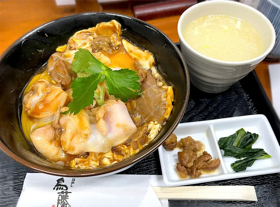 親子丼 並＋モツ入り|toshi,I🍴さん