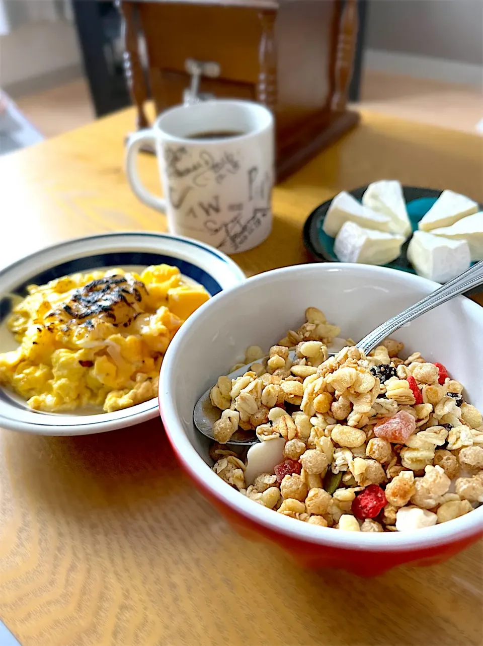 今日の朝ご飯！玄米ヨーグルト？|あやさん