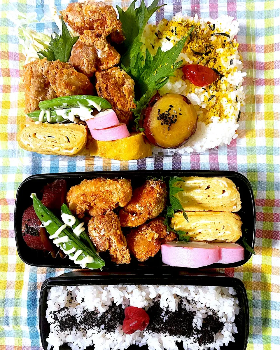 Snapdishの料理写真:唐揚げ弁当|ゆうどんさん