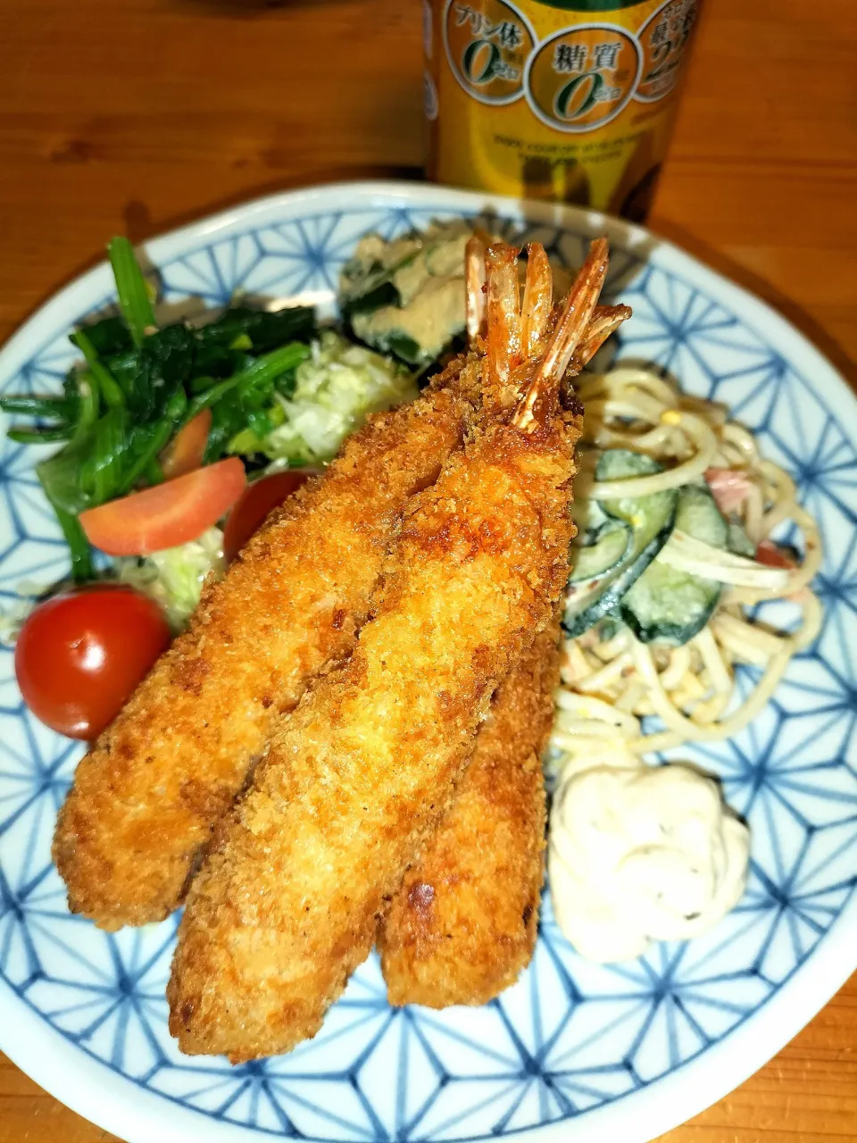 夜ご飯
　海老フライ😄|miimiさん