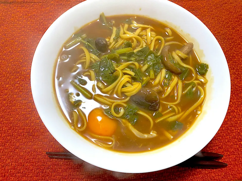 ニンニクが隠し味🧄味噌煮込みうどん🥢|1614さん