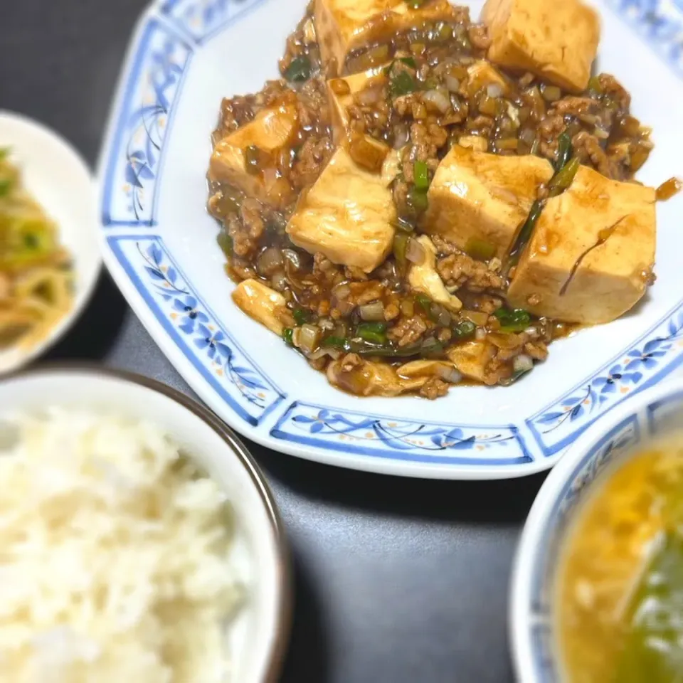 麻婆豆腐定食|雲のギョーザさん