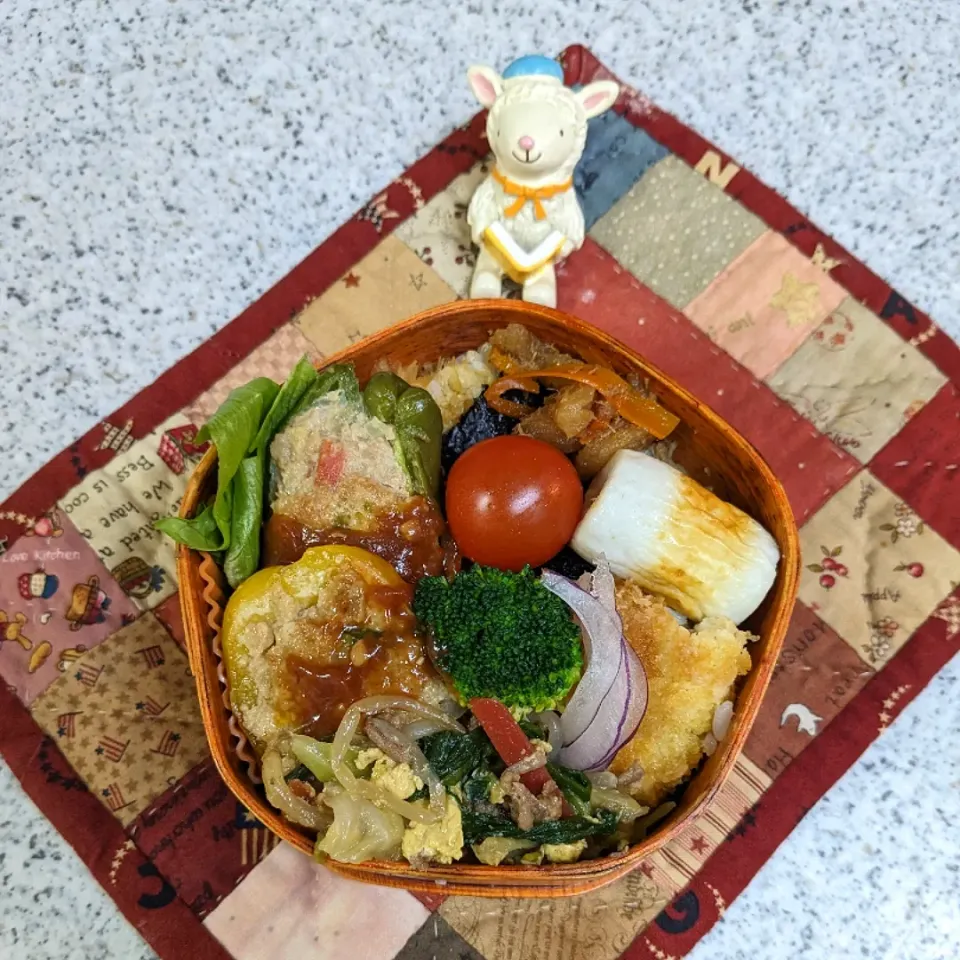 Snapdishの料理写真:今日のお弁当😊|naonaomimichanさん