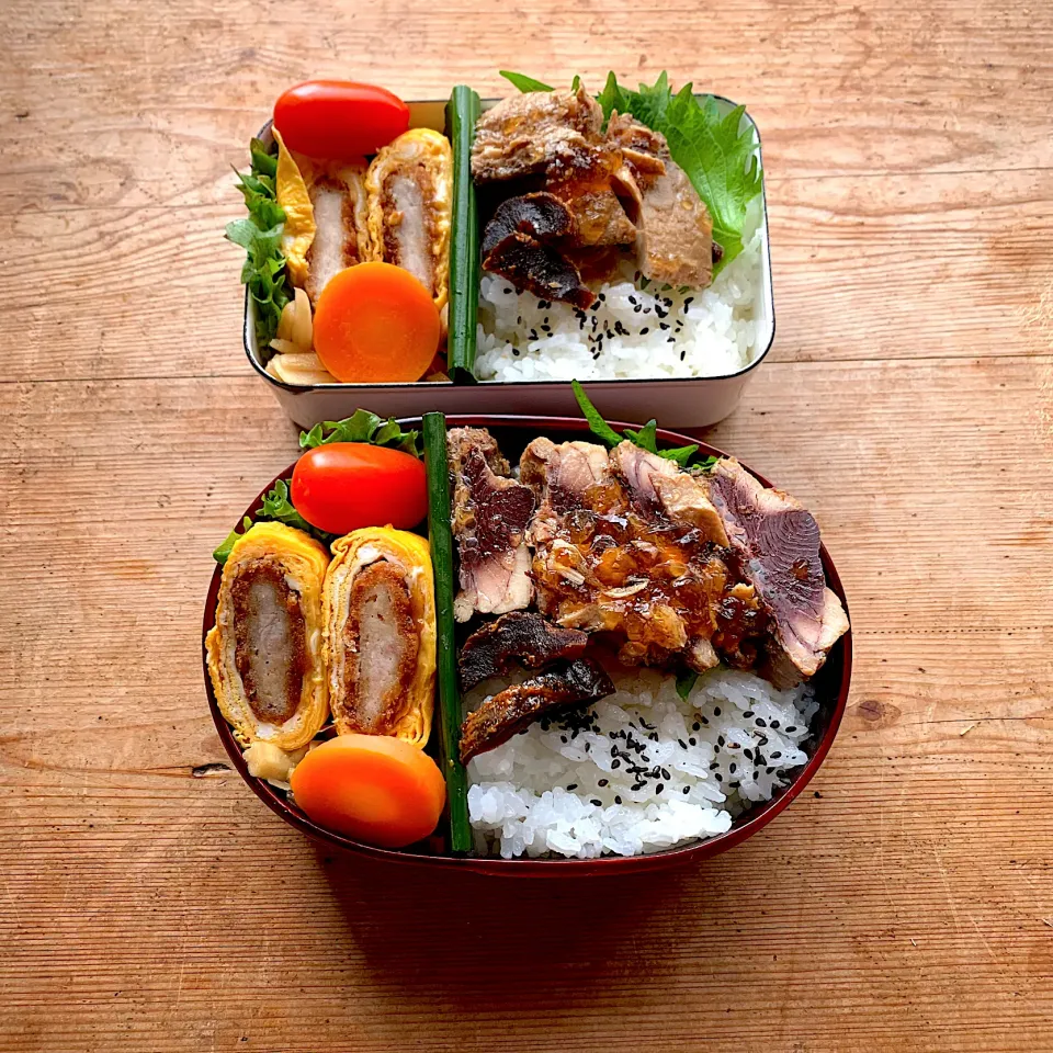 Snapdishの料理写真:今日のお弁当‼︎  22 January|Yoshinobu Nakagawaさん