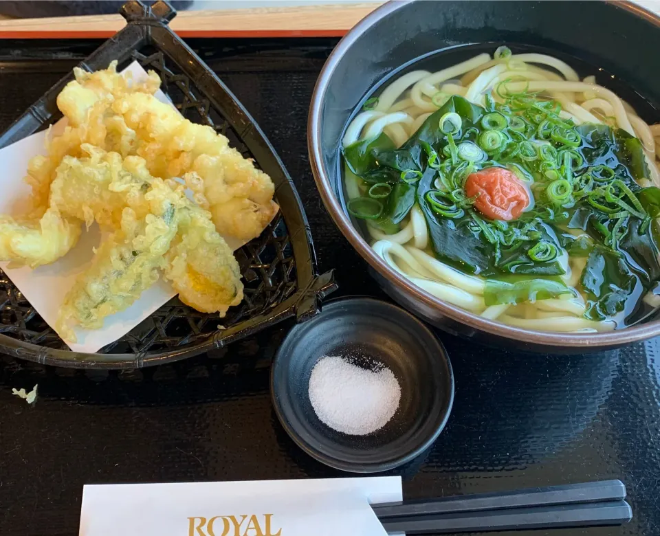 Snapdishの料理写真:鱧天うどん|お家でbar!さん