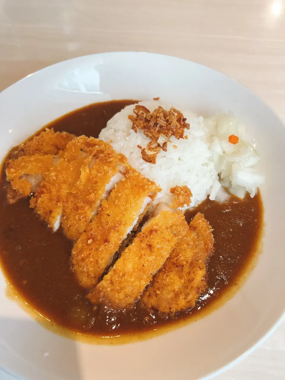 Snapdishの料理写真:欧風カレーのカツカレー！|道場Rock三郎さん