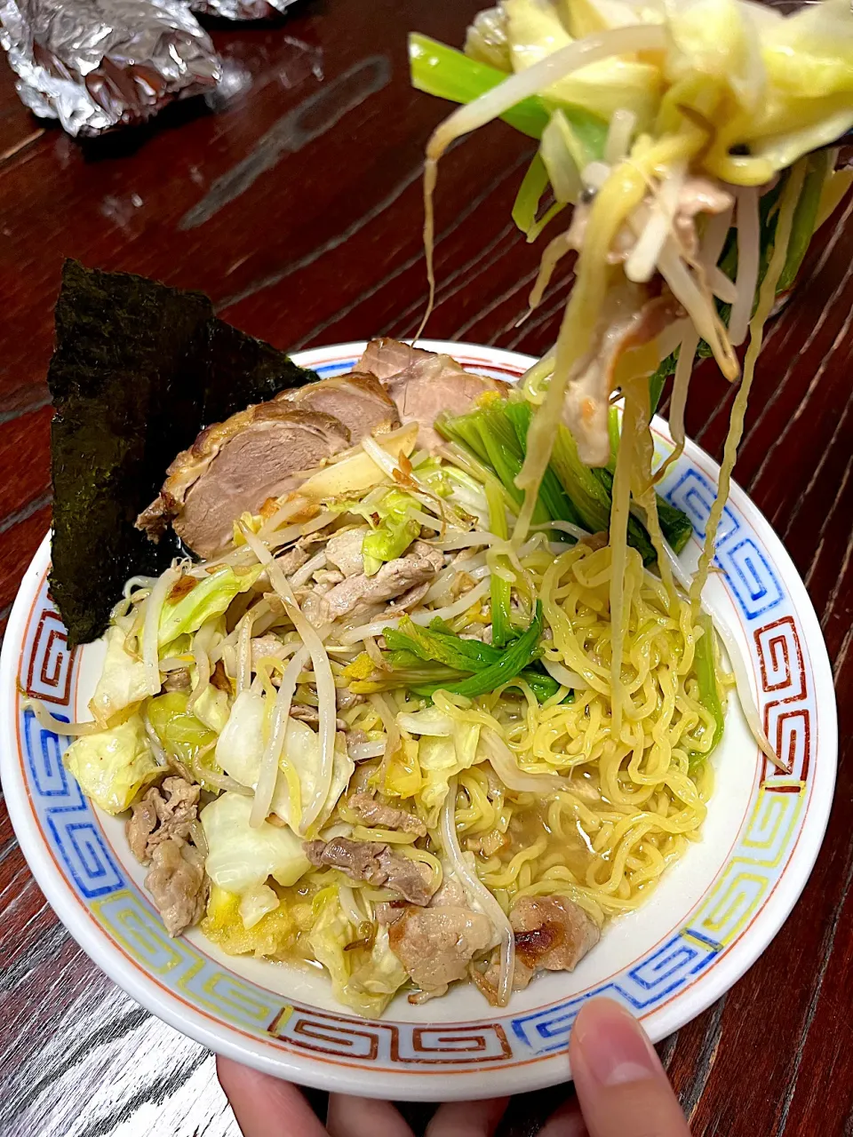 チャーシューどこ？な仕上がりのラーメンな晩御飯💦|ちーさん