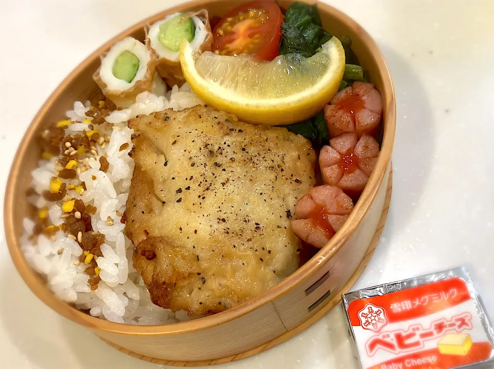 タラのムニエル弁当|もちまるさん